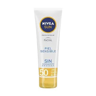 Bloqueador Solar Nivea Fps 50 Facial Piel Sensible