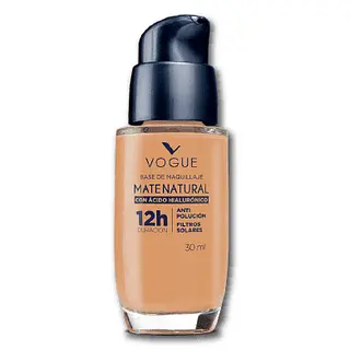 Base De Maquillaje Vogue Mate Natural Bronce