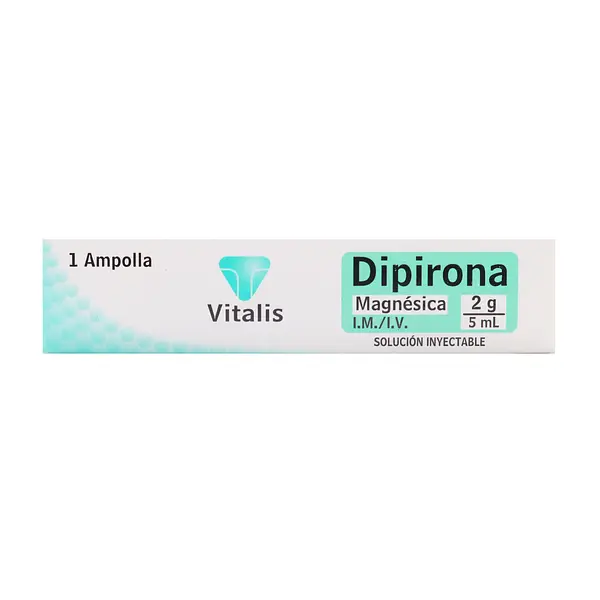 Dipirona Magnesica 2g/5 Ml Ampolla