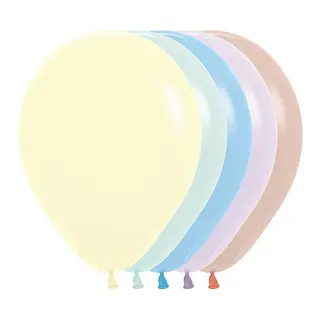 Globos Sempertex Pastel Mate Surtidos
