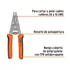 Pinza 6" Pela Cables, 26 A 16 Awg, Truper