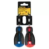 Dúo De Desarmadores 1/4" X 1-1/2" Mango Comfort Grip, Pretul