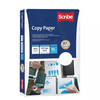 Resma Oficio 75g Scribe