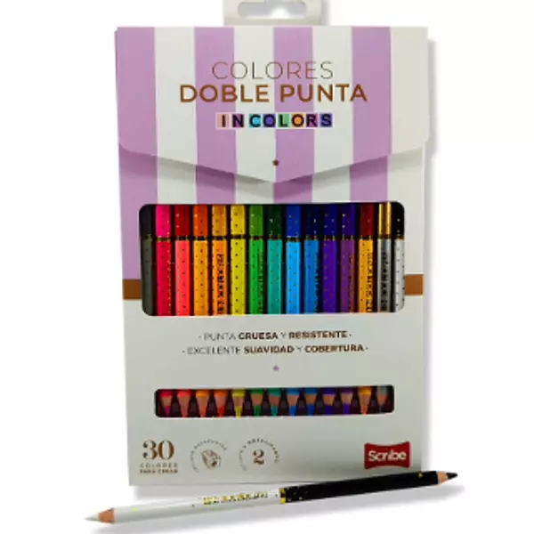 Color Scribe X15/30 Doble Punta Incolors
