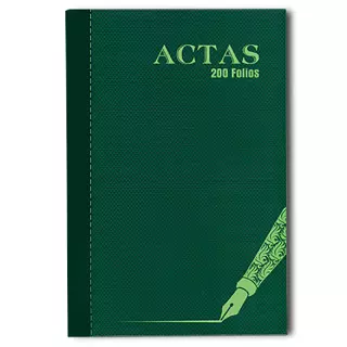 Libro Actas X 200f Nika