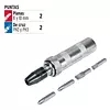 Desarmador De Impacto Con 4 Puntas De Acero S2 3/8", Expert