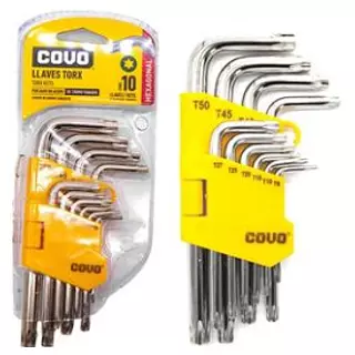 Juego De Llaves Torx X 10 Piezas