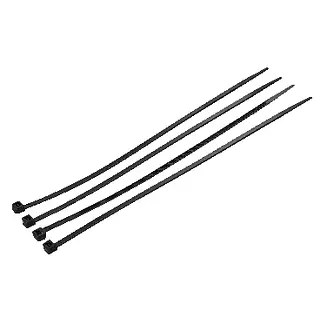 Amarra Plastica Negra 4.8 X 300mm 100un/Set