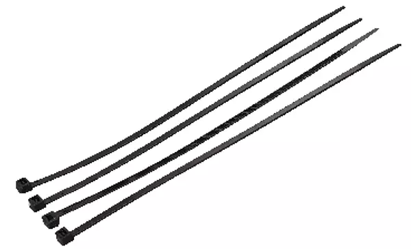 Amarra Plastica Negra 2.5 X 100mm 100un/Set