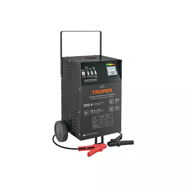 Cargador C/Arrancador De 200 A Para Baterías De 12 V, Truper