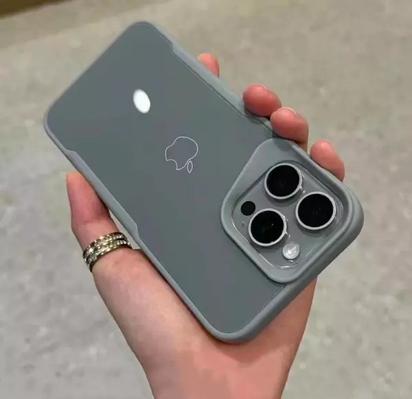 Case Protector De Camaras Gris Iphone 13pro+