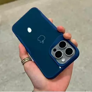 Case Protector De Camaras Azul Oscuro Iphone 14