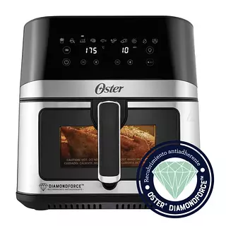 Freidora De Aire Oster 7.5 Lt Digital Con Ventana Ng 6002