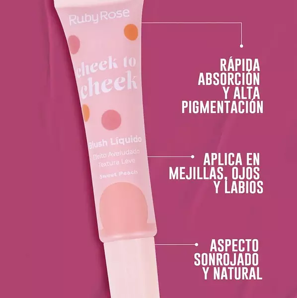 Ruby Rose Rubor Liquido Check To Cheek