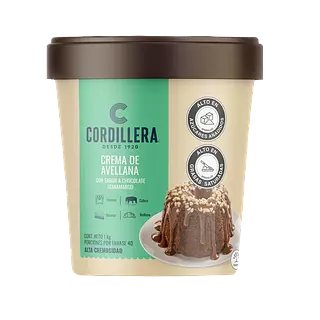 Crema De Avellana Cordillera X1kg