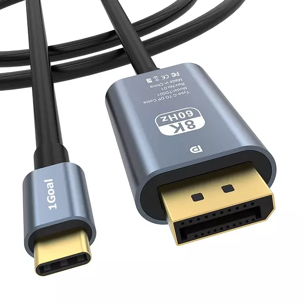 Cable Usb Tipo C A Displayport De 2mts