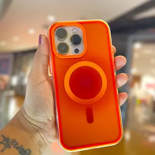 Case Mate Borde Naranja Con Magsafe Iphone 14 Pro+