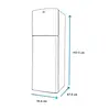 Nevera Mabe No Frost Congelador Superior 230 Litros