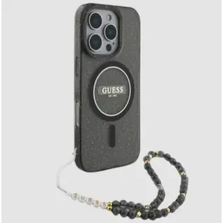 Case Original Guess Negro Escarcha Iphone 16pro+