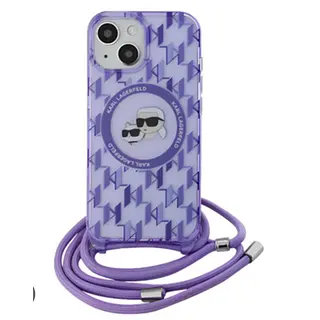 Case Original Karl Lagerfeld Morado Iphone 16pro+