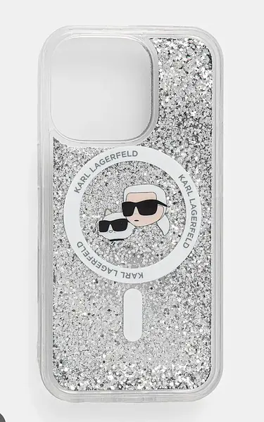 Case Original Karl Lagerfeld Escarchado Iphone 16pro+