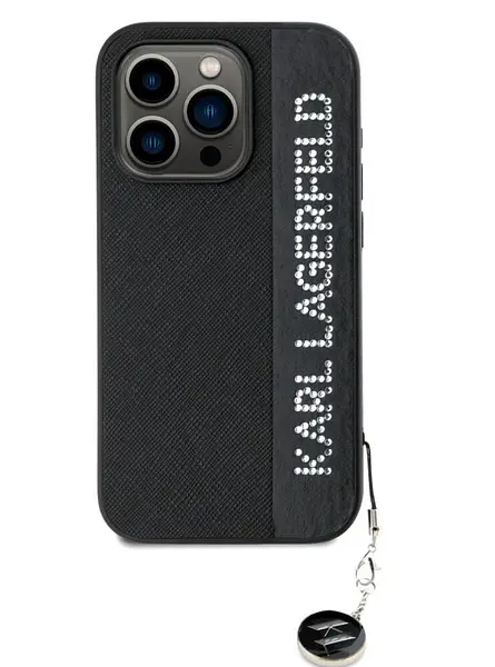 Case Original Karl Lagerfeld Negro Iphone 16pro+