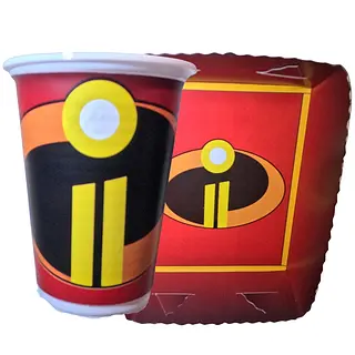 Platos Y Vasos Para Fiesta De Los Increibles