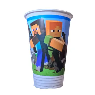Platos Y Vasos Para Fiesta De Minecraft