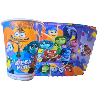 Platos Y Vasos Para Fiesta De Intensamente