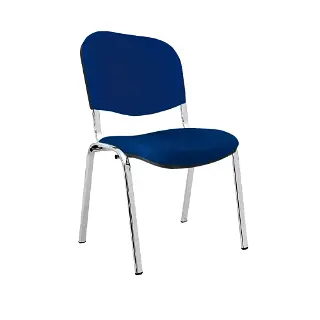 Silla B/Cromo Brazo Fijo Euro