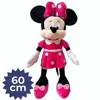 Peluche De Minnie Traje Rosado Ooo12