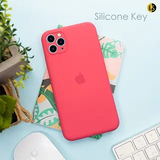 Silicon Case Salmon Protector Cámara Iphone 16pro+