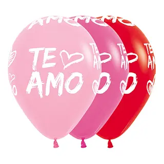 Globo Sempertex Fashion Surtido Te Amo Moderno