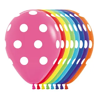 Globo Sempertex Fashion Surtido Infinity Polka Dots