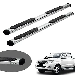 Estribos Tubo Cromado Toyota Hilux 1.95cm