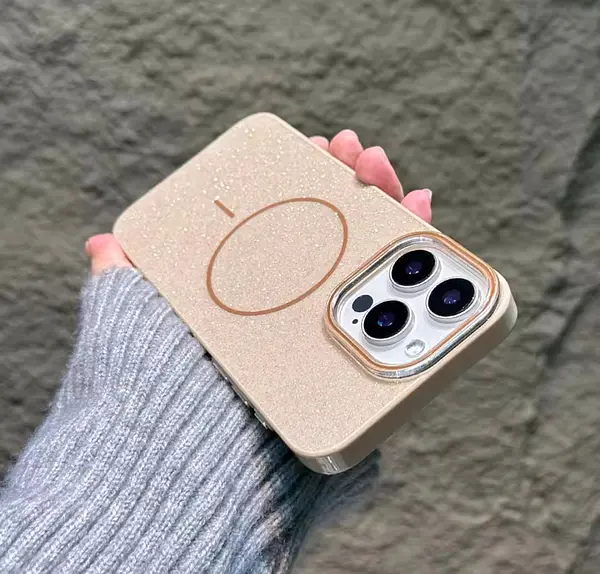 Case Magsafe Antishok Brillante Cafe Iphone 16pro