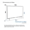 Televisor 43" Full Hd Google Tv Wifi - Led 43kg84 Bt