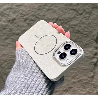 Case Magsafe Antishok Brillante Blanco Iphone 14pro+