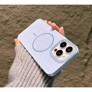 Case Magsafe Antishok Brillante Azul Iphone 14pro+