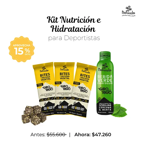 Kit De Nutrición E Hidratación Para Deportistas
