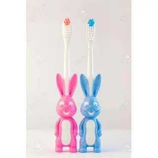 Cepillo De Dientes Infantil-Estuche Conejo