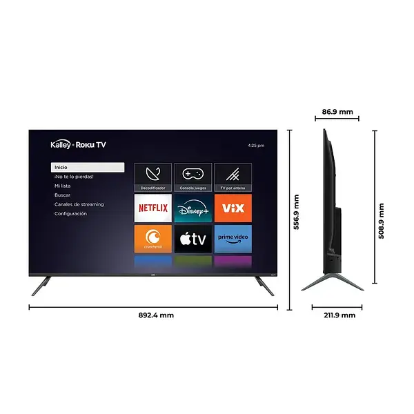 Tv Kalley 40" Smart Tv Roku Tv