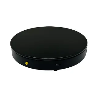 Base Giratoria 360 Con Control De 32 Centimetros Negro