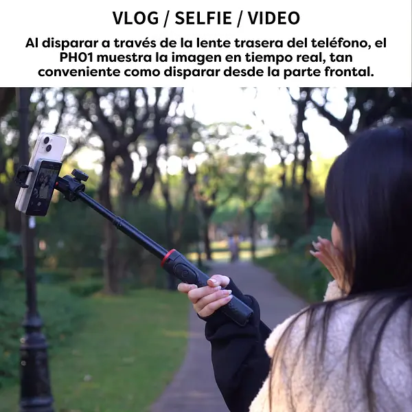 Monitor Selfie Magnético 4" Con Power Bank 1500ma