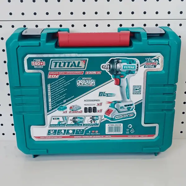 Atornillador Y Pistola 20v 230nm + Baterías + Cargador Total