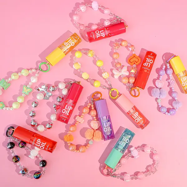 Lip Oil Llavero Porta Celular