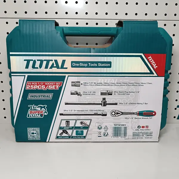 Juego De Copas Y Ratchet 1/2" - 25pzs Total