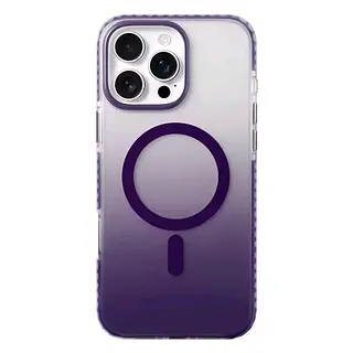 Case Borde Morado Mate Magsafe Iphone 13/14