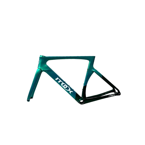 Bicicleta Ruta Compas Pro 52cm Color: Esmeralda-Verde