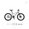 Bicicleta Itook Bravia T-12000 Rin 20" Plateado